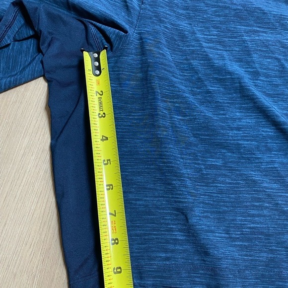 L LULULEMON 9" T.H.E. Linerless Men's Shorts Deep Blue Athletic Size L - Picture 7 of 9